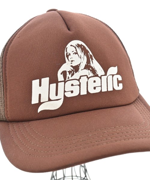 HYSTERIC GLAMOUR（ヒステリックグラマー）キャップ 茶 サイズ:F メンズ/2200632917068
