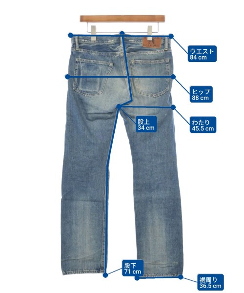 HYSTERIC GLAMOUR（ヒステリックグラマー）デニムパンツ ベージュ サイズ:32(L位) メンズ/2200634520051