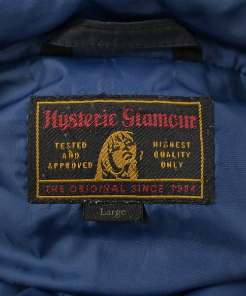 HYSTERIC GLAMOUR（ヒステリックグラマー）ダウンジャケット/ダウンベスト 黒 サイズ:L メンズ/2200610463044