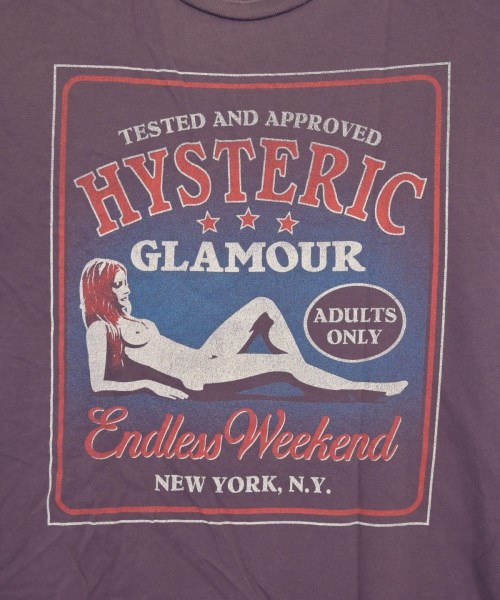 HYSTERIC GLAMOUR（ヒステリックグラマー）Tシャツ・カットソー 紫 サイズ:S メンズ/2200610768033