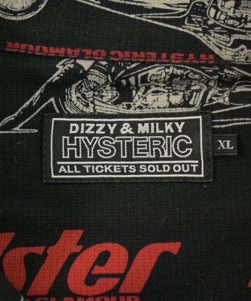 HYSTERIC GLAMOUR（ヒステリックグラマー）カジュアルシャツ 黒 サイズ:XL メンズ/2200611959027