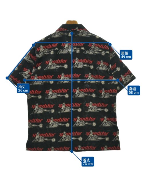 HYSTERIC GLAMOUR（ヒステリックグラマー）カジュアルシャツ 黒 サイズ:XL メンズ/2200611959027