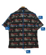 HYSTERIC GLAMOUR（ヒステリックグラマー）カジュアルシャツ 黒 サイズ:XL メンズ/2200611959027