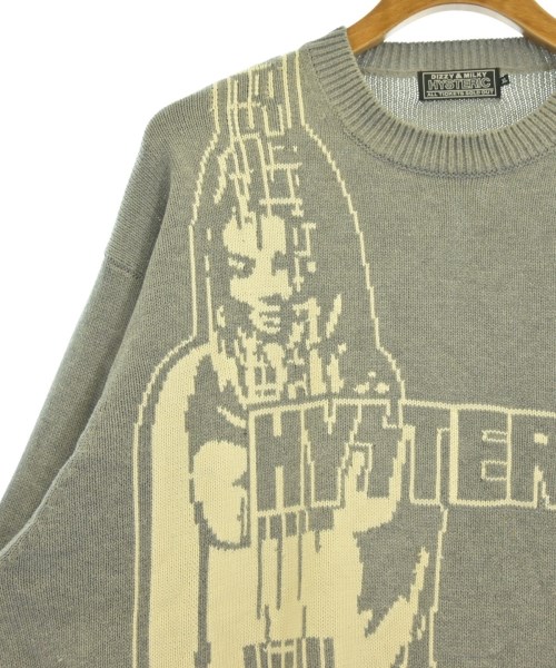 HYSTERIC GLAMOUR（ヒステリックグラマー）ニット・セーター グレー サイズ:XL メンズ/2200613891028