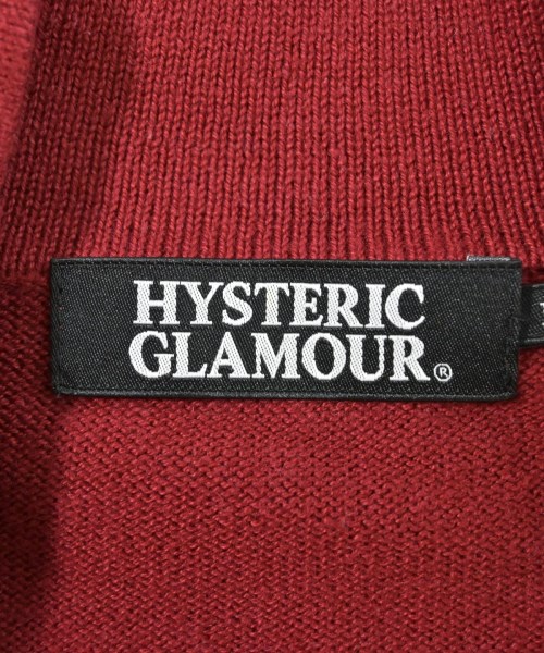 HYSTERIC GLAMOUR（ヒステリックグラマー）カーディガン 赤 サイズ:M メンズ/2200609869031