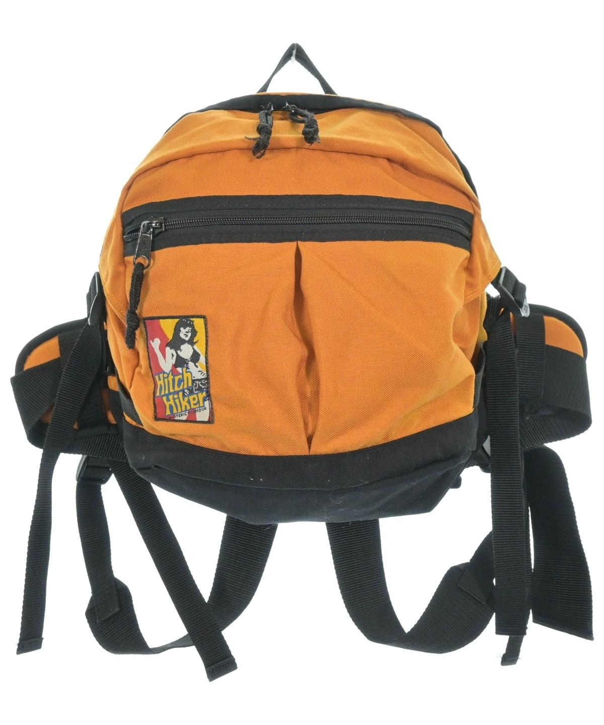 ヒステリックグラマー リュック バックパック オレンジ ロゴ ユニセックス HYSTERIC GLAMOUR（ヒステリックグラマー）バックパック・リュック