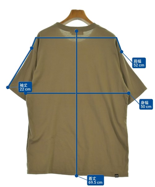 HYSTERIC GLAMOUR（ヒステリックグラマー）Tシャツ・カットソー カーキ サイズ:L メンズ/2200618317035