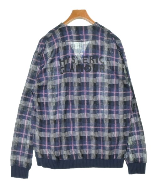 HYSTERIC GLAMOUR（ヒステリックグラマー）カーディガン 紺 サイズ:L メンズ/2200619747022