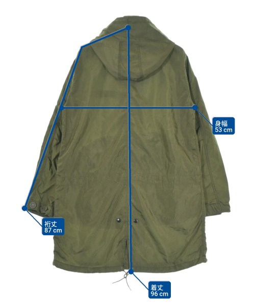 HYSTERIC GLAMOUR（ヒステリックグラマー）モッズコート カーキ サイズ:M メンズ/2200673701015