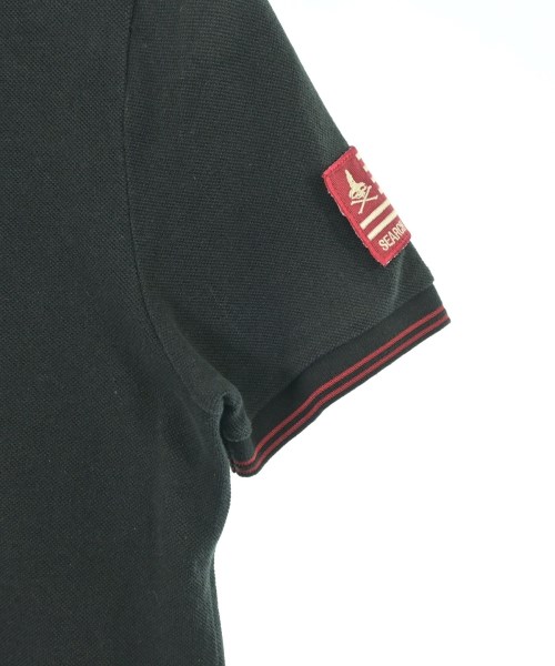 HYSTERIC GLAMOUR（ヒステリックグラマー）ポロシャツ 黒 サイズ:S メンズ/2200674543027