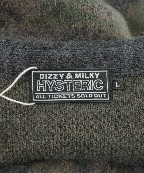 HYSTERIC GLAMOUR（ヒステリックグラマー）カーディガン グレー サイズ:L メンズ/2200672212031