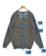 HYSTERIC GLAMOUR（ヒステリックグラマー）カーディガン グレー サイズ:L メンズ/2200672212031