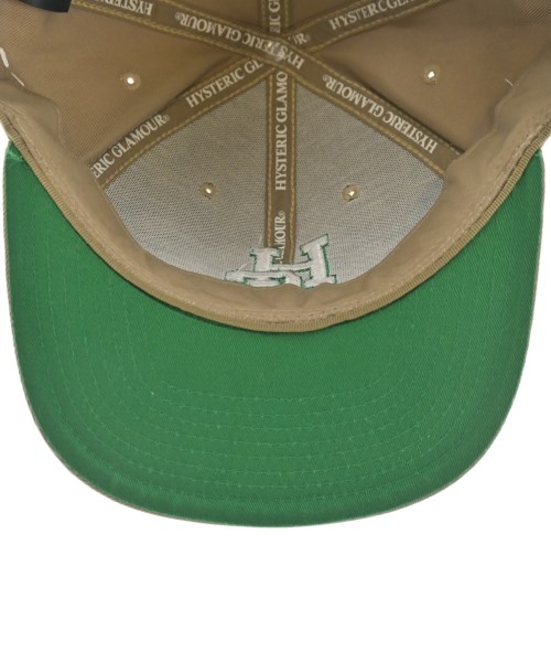 HYSTERIC GLAMOUR（ヒステリックグラマー）キャップ ベージュ サイズ:F メンズ/2200672773334