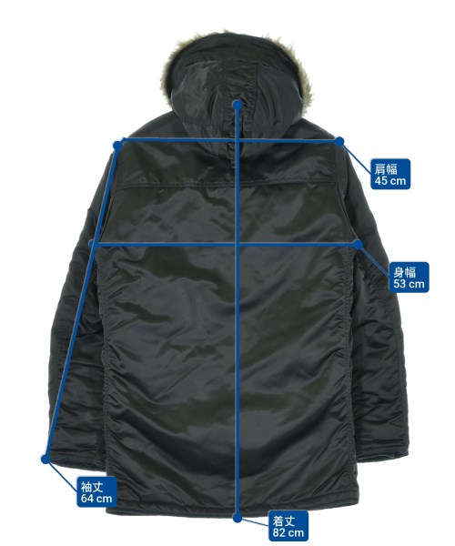 HYSTERIC GLAMOUR（ヒステリックグラマー）ミリタリーブルゾン 黒 サイズ:M メンズ/2200678177013