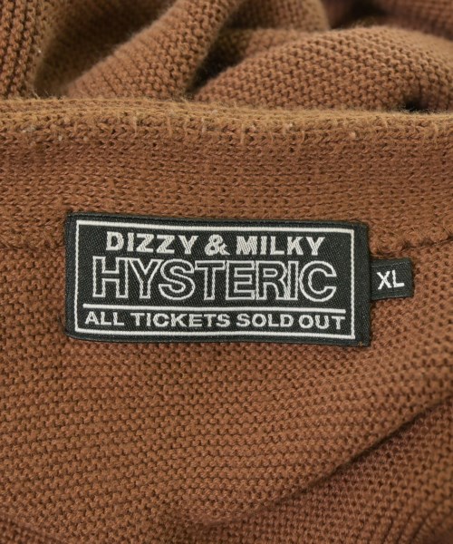 HYSTERIC GLAMOUR（ヒステリックグラマー）カーディガン 茶 サイズ:XL メンズ/2200680908131