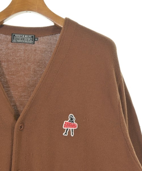 HYSTERIC GLAMOUR（ヒステリックグラマー）カーディガン 茶 サイズ:XL メンズ/2200680908131