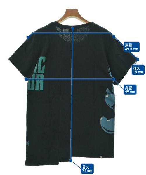 HYSTERIC GLAMOUR（ヒステリックグラマー）Tシャツ・カットソー 黒 サイズ:F メンズ/2200678274064
