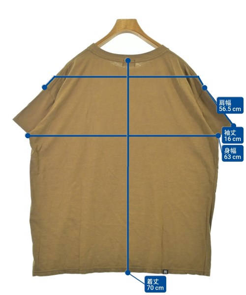 HYSTERIC GLAMOUR（ヒステリックグラマー）Tシャツ・カットソー 茶 サイズ:F メンズ/2200681797031