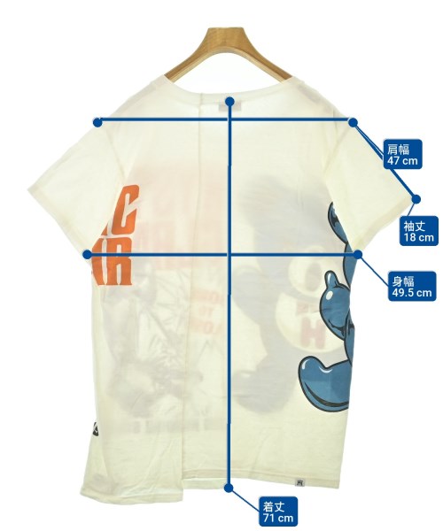 HYSTERIC GLAMOUR（ヒステリックグラマー）Tシャツ・カットソー 白 サイズ:F メンズ/2200681797048