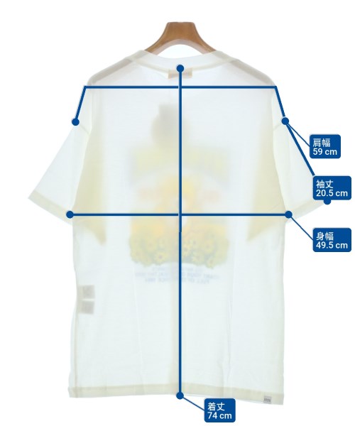 HYSTERIC GLAMOUR（ヒステリックグラマー）Tシャツ・カットソー 白 サイズ:F メンズ/2200689600104