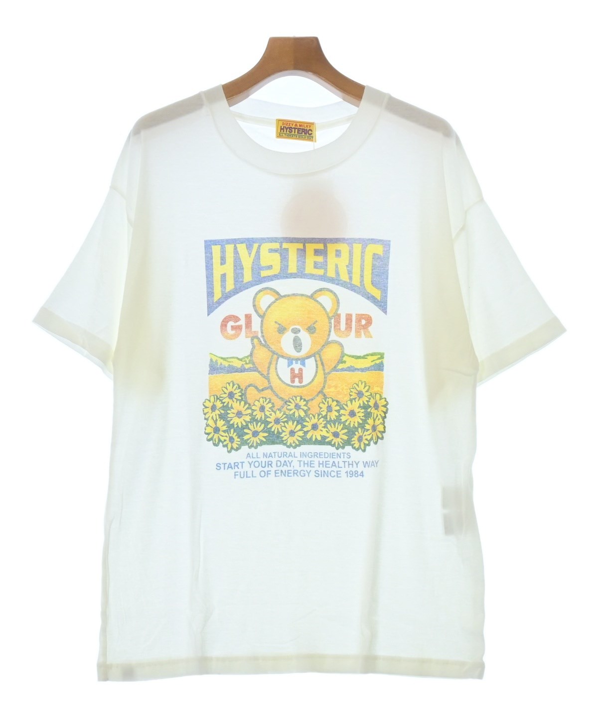 Hysteric Glamour グラフィックTシャツ ホワイト HYSTERIC GLAMOUR（ヒステリックグラマー）Tシャツ・カットソー 白
