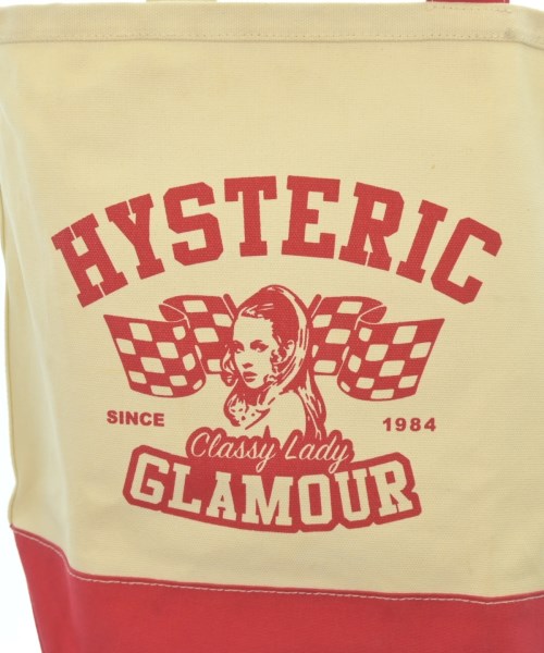 HYSTERIC GLAMOUR（ヒステリックグラマー）トートバッグ 白 サイズ:- メンズ/2200689600128