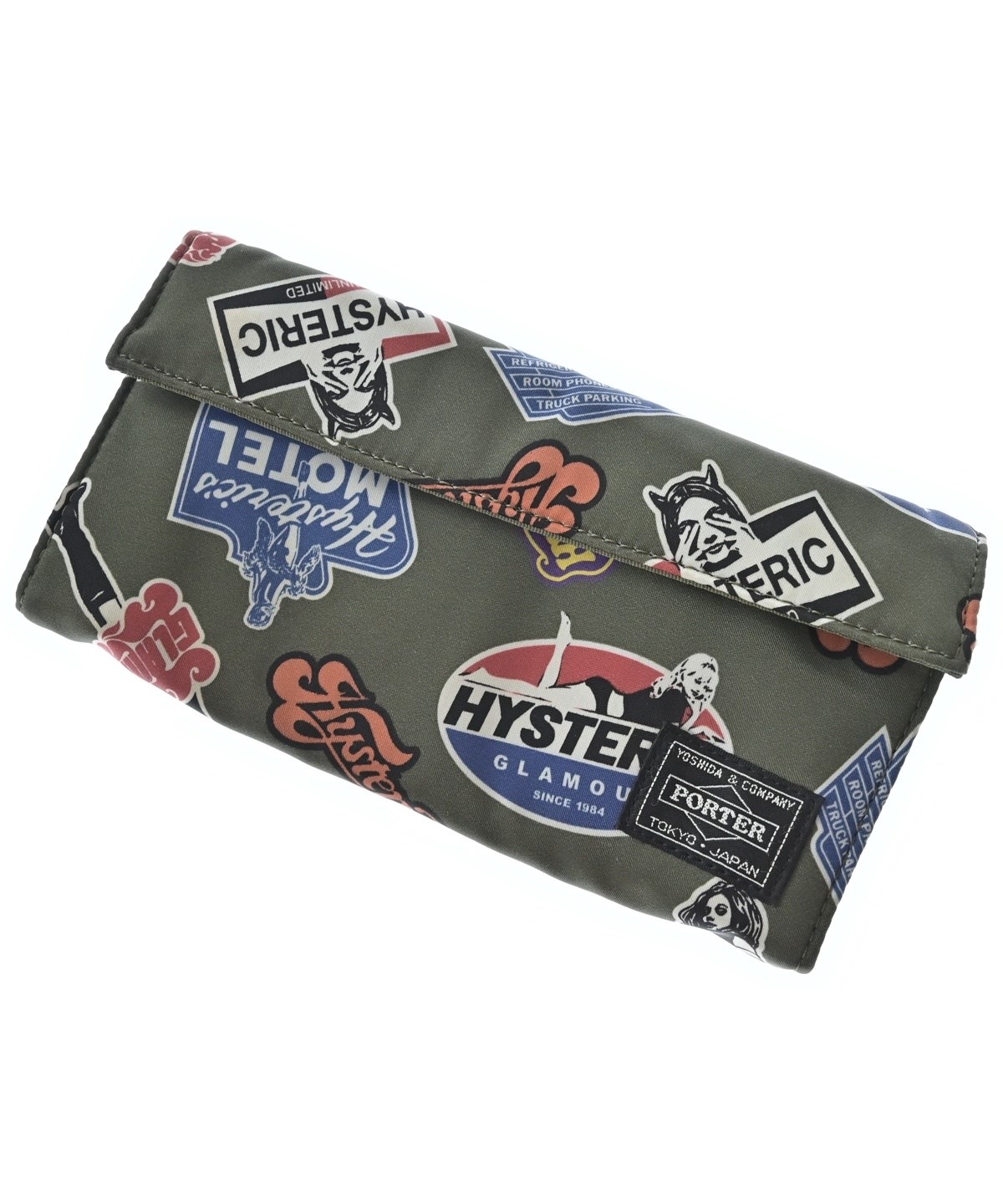 HYSTERIC GLAMOUR（ヒステリックグラマー）財布・コインケース カーキ 