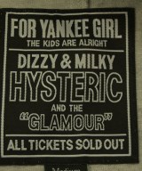 HYSTERIC GLAMOUR（ヒステリックグラマー）ミリタリーブルゾン グレー サイズ:M メンズ/2200700425020