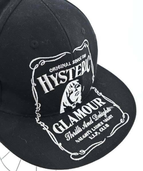 HYSTERIC GLAMOUR（ヒステリックグラマー）キャップ 黒 サイズ:F メンズ/2200655268185