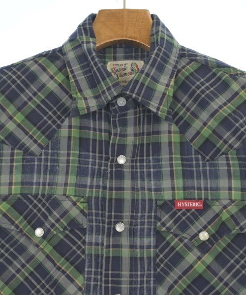 HYSTERIC GLAMOUR（ヒステリックグラマー）カジュアルシャツ 紺 サイズ:S メンズ/2200655390015