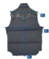 HYSTERIC GLAMOUR（ヒステリックグラマー）ダウンジャケット/ダウンベスト 黒 サイズ:L メンズ/2200653459035