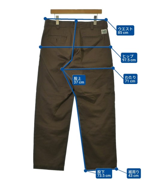 HYSTERIC GLAMOUR（ヒステリックグラマー）チノパン 茶 サイズ:L メンズ/2200653459103