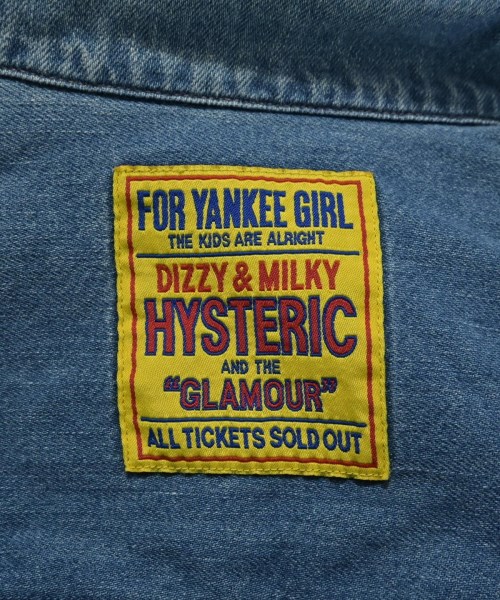HYSTERIC GLAMOUR（ヒステリックグラマー）カジュアルシャツ 青 サイズ:F メンズ/2200653459134