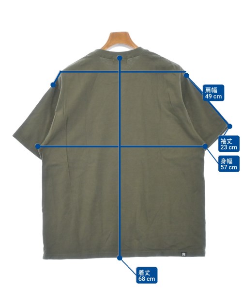 HYSTERIC GLAMOUR（ヒステリックグラマー）Tシャツ・カットソー カーキ サイズ:XL メンズ/2200653459240