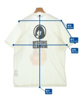 HYSTERIC GLAMOUR（ヒステリックグラマー）Tシャツ・カットソー 白 サイズ:XL メンズ/2200653459264