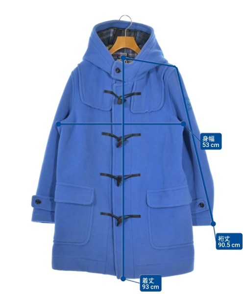 HYSTERIC GLAMOUR（ヒステリックグラマー）ダッフルコート 青 サイズ:XL メンズ/2200653459325