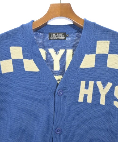 HYSTERIC GLAMOUR（ヒステリックグラマー）カーディガン 青 サイズ:XL メンズ/2200653459332