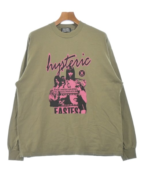 HYSTERIC GLAMOUR(ヒステリックグラマー)Tシャツ・カットソー カーキ サイズ:XL/2200653459424