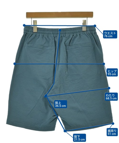 HYSTERIC GLAMOUR（ヒステリックグラマー）ショートパンツ 青 サイズ:L メンズ/2200653459479