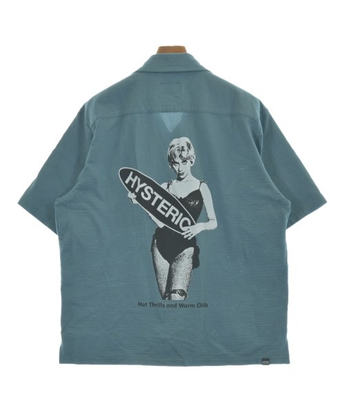 HYSTERIC GLAMOUR（ヒステリックグラマー）カジュアルシャツ 青 サイズ:XL メンズ/2200653459486