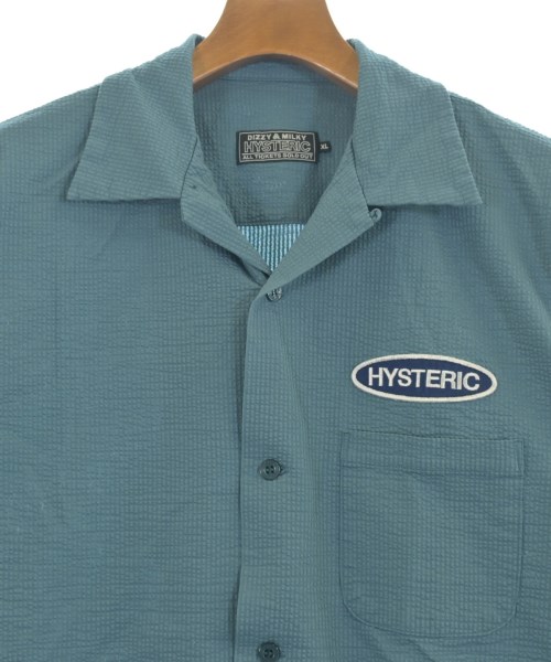 HYSTERIC GLAMOUR（ヒステリックグラマー）カジュアルシャツ 青 サイズ:XL メンズ/2200653459486