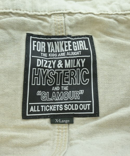 HYSTERIC GLAMOUR（ヒステリックグラマー）カバーオール ベージュ サイズ:XL メンズ/2200653459530