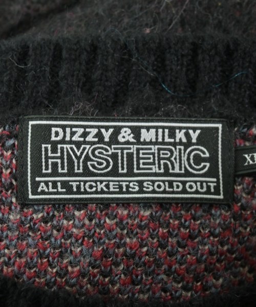 HYSTERIC GLAMOUR（ヒステリックグラマー）ニット・セーター 黒 サイズ:XL メンズ/2200653459554
