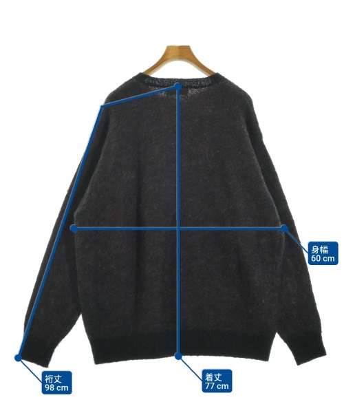 HYSTERIC GLAMOUR（ヒステリックグラマー）ニット・セーター 黒 サイズ:XL メンズ/2200653459554