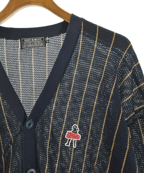 HYSTERIC GLAMOUR（ヒステリックグラマー）カーディガン 紺 サイズ:XL メンズ/2200653459585