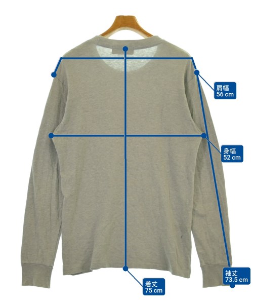 HYSTERIC GLAMOUR（ヒステリックグラマー）Tシャツ・カットソー グレー サイズ:F メンズ/2200657192143