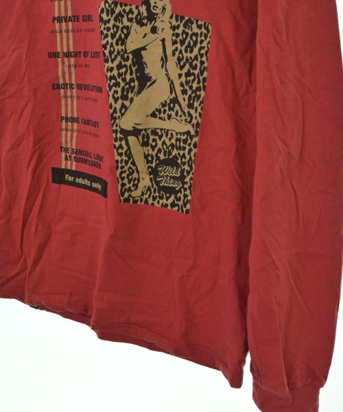 HYSTERIC GLAMOUR（ヒステリックグラマー）Tシャツ・カットソー 赤 サイズ:S メンズ/2200653268118