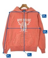 HYSTERIC GLAMOUR（ヒステリックグラマー）パーカー オレンジ サイズ:S メンズ/2200653268279