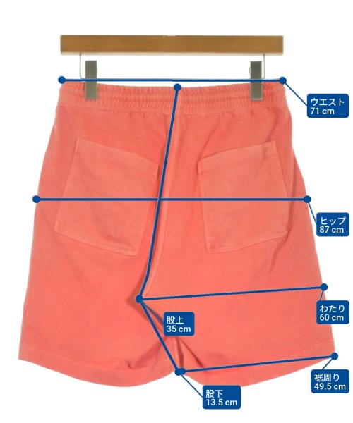 HYSTERIC GLAMOUR（ヒステリックグラマー）ショートパンツ オレンジ サイズ:S メンズ/2200653268286