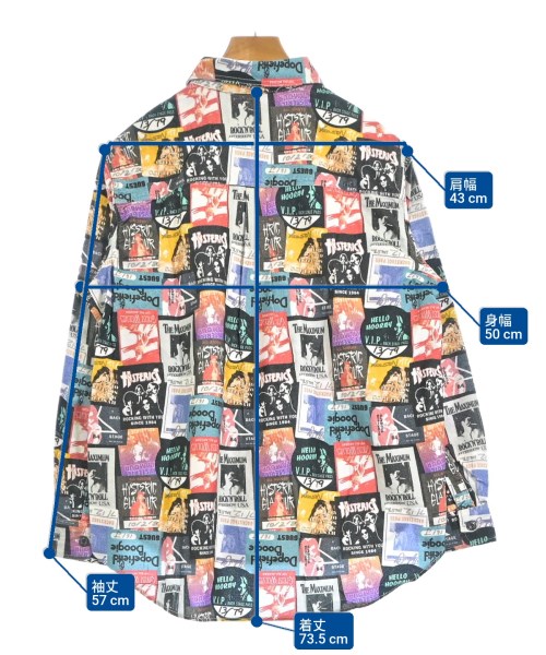 HYSTERIC GLAMOUR（ヒステリックグラマー）カジュアルシャツ 黒 サイズ:M メンズ/2200659302106